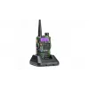 Rokas divvirzienu radio Baofeng UV-5R 5W HT Camo — divjoslu FM, 5W, 1800 mAh akumulators
