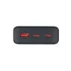 Ārējais akumulators Rivacase VA1022 20000 mAh USB pārnēsājams lādētājs