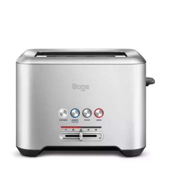 Sage STA720BSS2EEU1 tosteris 2 šķēlēm 1000 W Nerūsējošais tērauds