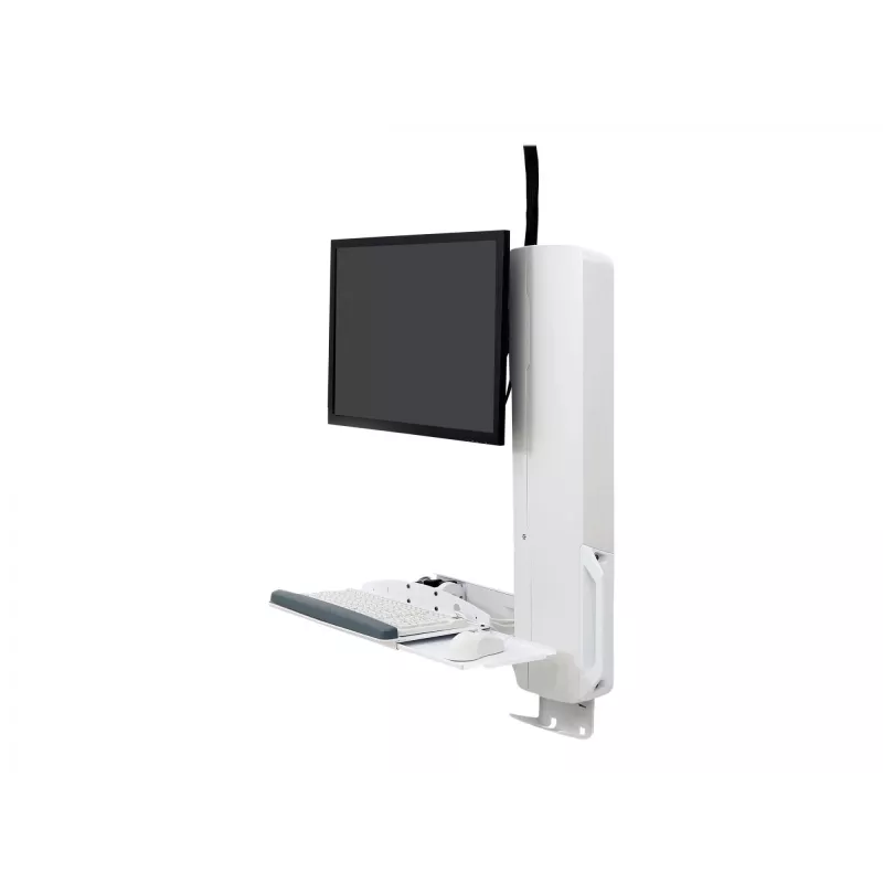 Monitora stiprinājums Ergotron 61-081-062 61 cm (24 collas) sienai, balts
