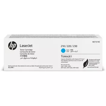 HP W2151XC ciāna oriģinālā Contract LaserJet tonera kasetne