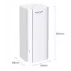 Bezvadu maršrutētājs TENDA EE3 Pro 2,4/5 GHz divjoslu Wi‑Fi 802.11ax, 3× LAN 1000 Mbps, 5 integrētas antenas, WPA3