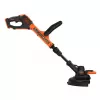 Black & Decker BCST918D1-QW krūmgriezis/stīgu trimmeris 28 cm Akumulators Melns, Oranžs