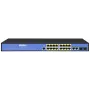Tīkla komutators ERNITEC ELECTRA-M16-1GB-285W — 16 portu Layer 2+ ar 2 x Gigabit RJ45, 285 W jauda