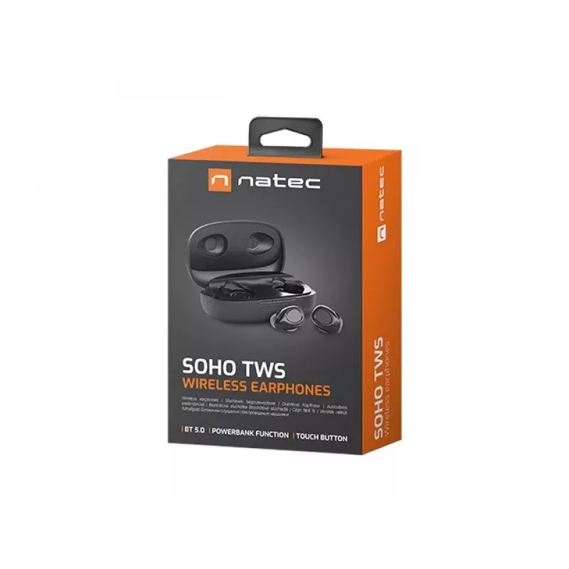 Austiņas NATEC Soho TWS