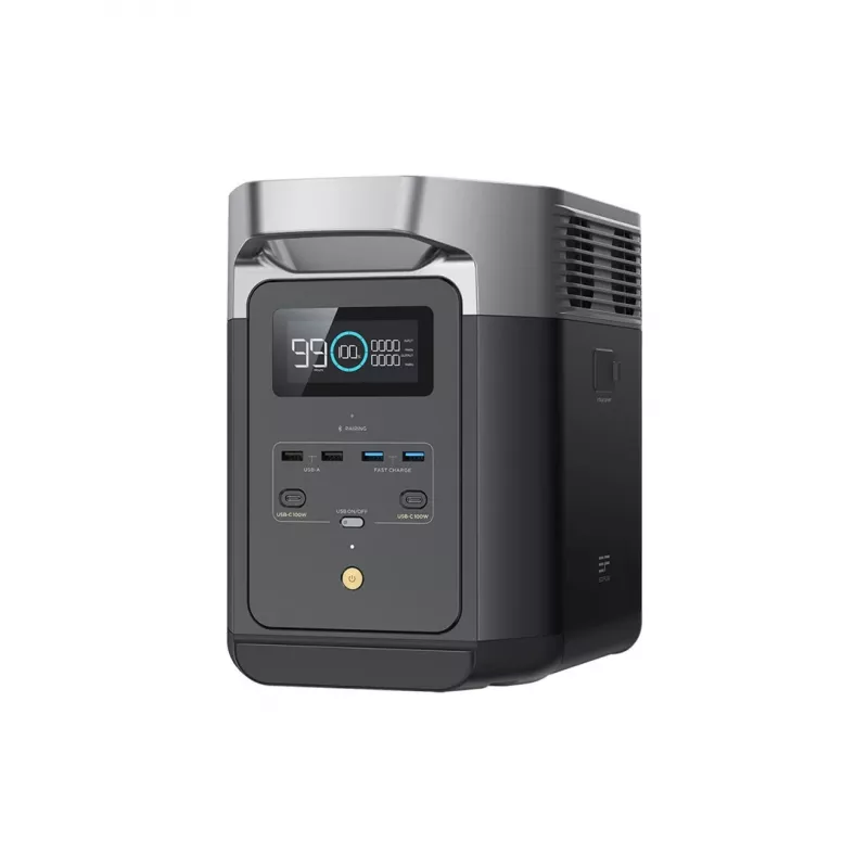 EcoFlow Delta 2 pārnēsājama elektrostacija Litija dzelzs fosfāts (LiFePO4) 2200 W 12 kg
