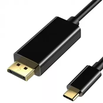 USB Type-C uz DisplayPort kabelis, 4K, 60Hz, 5m