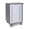 Ergotron Zip40 - ratiņi (tikai uzlāde) - 40 planšetdatoriem / piezīmjdatoriem - ekrāna izmērs: līdz 39,6 cm (līdz 15,6 collām)
