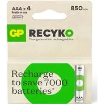 Uzlādējamā baterija GP ReCyko Micro AAA 850 mAh 1.2 V