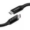 Edimax UC4 1 m 40 Gbit/s melns