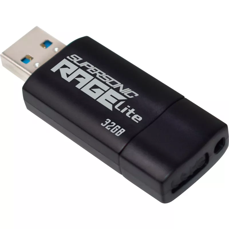 Patriot Memory Supersonic Rage Lite USB zibatmiņa 32 GB USB Type-A 3.2 Gen 1 (3.1 Gen 1) Melna, Zila
