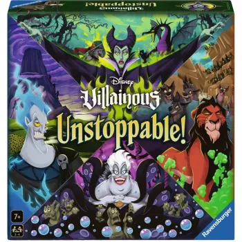 Galda spēle Ravensburger Disney Villainous Unstoppable! Stratēģija vecumam no 7 gadiem