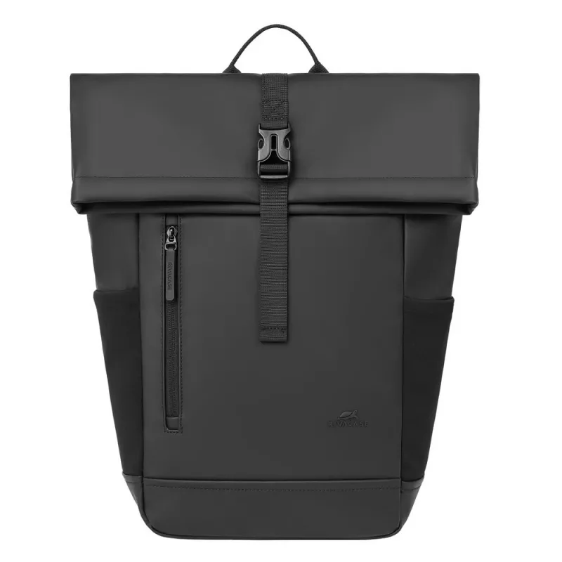 Mugursoma Rivacase 7826 Eden 14 ECO melna roll-top 14 collu klēpjdatoriem