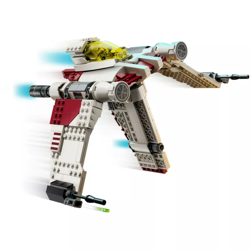 LEGO Star Wars V-19 Torrent Fighter 75432 konstruktors — 567 gab., 3 minifigūras, izstādes un rotaļu modelis