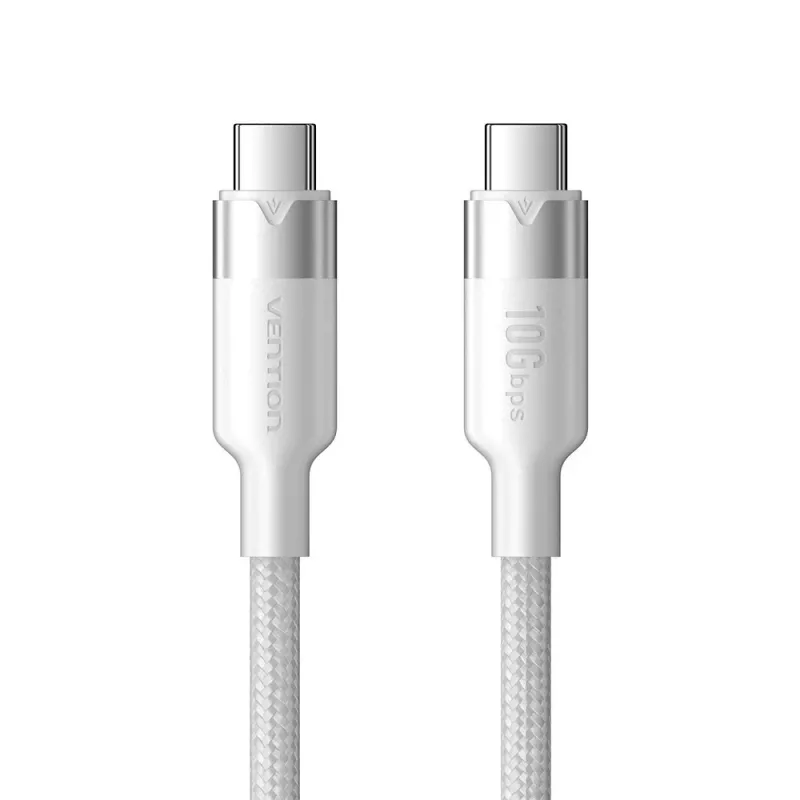 Vention USB 3.2 5A 10Gbps 1m WH USB-C uz C kabelis