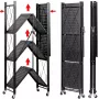 Dārza instrumentu uzglabāšanas plaukts Top e shop Rack FS004 — brīvi stāvošs, cinkots tērauds, 720×340×1270 mm, 50 kg ietilpība
