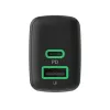 Lādētājs zaļa Cell PowerSource Duo30 – 1× USB-A, 1× USB-C, 3A