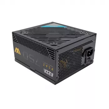 Azza PSAZ-750W barošanas bloks 20+4 pin ATX ATX Melns