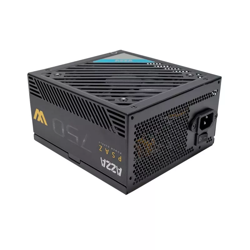 Azza PSAZ-750W barošanas bloks 20+4 pin ATX ATX Melns
