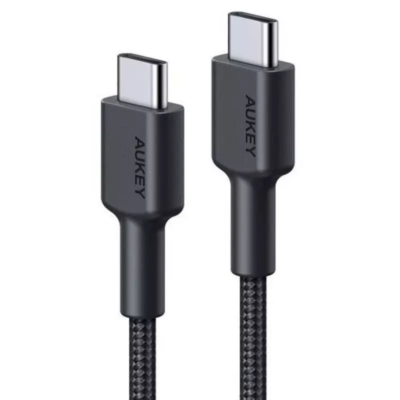 USB-C kabelis Aukey CB-CD45 0,9 m — USB Type-C uz USB-A, Quick Charge atbalsts