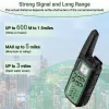 Rokas rācija Baofeng BF-T25E — 16 kanāli, 2×1400 mAh Li‑Ion, VOX, LCD, zaļa, komplektā 2 gab.