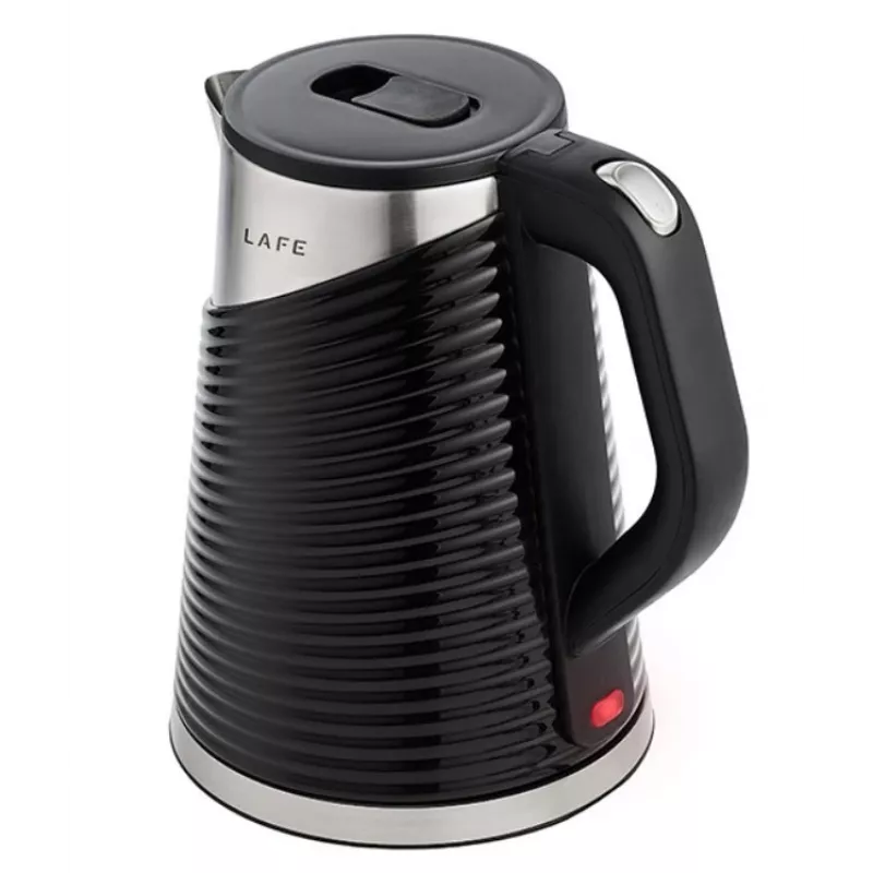 Elektriskā tējkanna LAFE 1,8L 2200W Elegant Melns