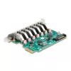 DeLOCK PCI Express x1 karte ar 7 ārējiem USB 5 Gbps Type-A ligzdām