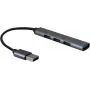 STANDARD USB 3.0 centrmezgls, USB-A savienotājs, 4x USB-A pieslēgvietas (3x USB 2.0 + 1x USB 3.2 Gen1) (S3018)
