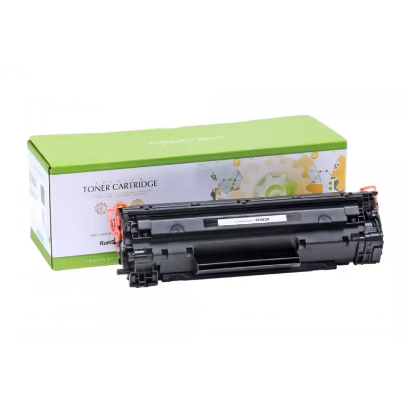 Saderīgs Static-Control Hewlett-Packard CF283X / Canon CRG-737, melns, 2200 lpp.