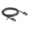 Tīkla kabelis DeLOCK RJ45 kabelis spraudnis uz spraudni Cat.8.1 2 m melns