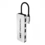 USB centrmezgls zaļa Cell HUB-GC-C4A — 4 portu USB-C 3.0 centrmezgls