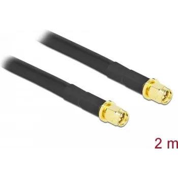 Antenas kabelis DeLOCK SMA spraudnis uz SMA spraudni LMR/CFD300 2 m