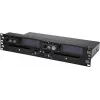 DJ CD/MP3 atskaņotājs Omnitronic XDP-3001 Dual Deck ar USB atbalstu
