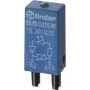 FINDER LED indikators 110-240V 99.80.0.230.98 maiņstrāvas/līdzstrāvas LED zaļš 99.80.0.230.98 (9980023098)