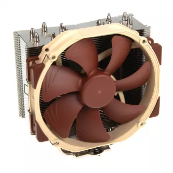 Noctua NH-U14S datora dzesēšanas komponents Procesora dzesētājs 12 cm Brūns, nerūsējošais tērauds