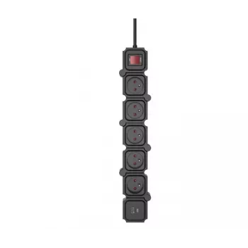 Barošanas sloksne TB Energy Power Strip 1.5 m — 1,5 m kabelis, vairākas rozetes