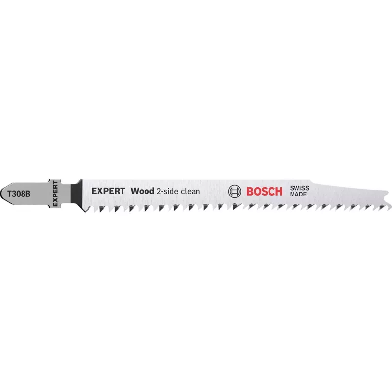 Bosch T 308 B finierzāģa asmens, augsta oglekļa satura tērauds (HCS), 25 gab.