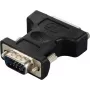 Renkforce RF-6667626 DVI VGA Adapteris[1x DVI ligzda 24+. - 1x VGA spraudnis] Melns - Digitālais/Displeja/Video (RF-6667626)