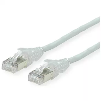 Datwyler - komutācijas kabelis - RJ-45 (V) uz RJ-45 (V) - 7,5 m - SFTP, PiMF - CAT 6 - bez halogēniem, vītais - pelēks (21.05.0570)
