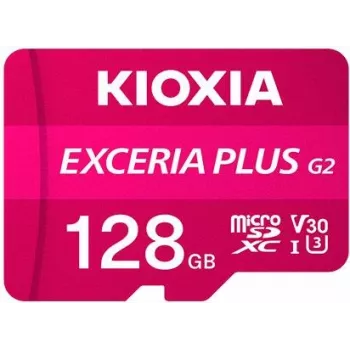 Flash atmiņa Kioxia 128GB UHS-I MicroSDXC EXCERIA PLUS G2