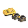 Baterijas lādētājs DeWalt DCB118T2-QW