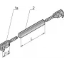 SCHROFF vadotnes sliedes tipa piederums, PC, 280 mm (24568-381)