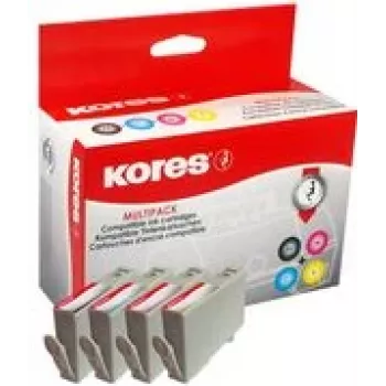 Kores Multi-komplekts Ink G1747KIT aizstāj hp 953XL pa vienam katrā x melns 53 ml ciāna fuksīna - melns - ciāna (G1747KIT)