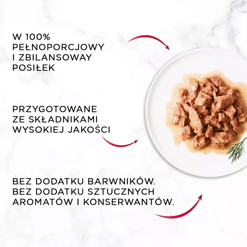 GOURMET Mon Petit Poultry Mix - mitrā kaķu barība - 6 x 50 g