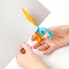 Šķēres Staedtler Noris Junior Taisns griezums Zils Dzeltens 100 mm