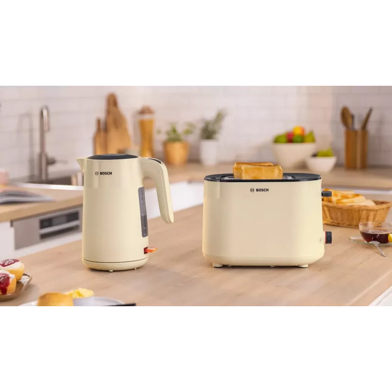 Bosch Tosteris | TAT2M127 MyMoment | Jauda 950 W | Sadaļu skaits 2 | Korpusa materiāls Plastmasa | Bēšs