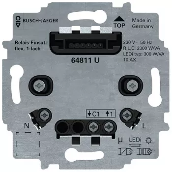 Busch-Jaeger Relay-Insert flex 64811 U (2CKA006800A3041)