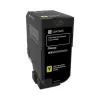 LEXMARK 74C2HYE Toneris Lexmark 74C2HYE dzeltens 12 000 lpp. CS725de / CS725dte