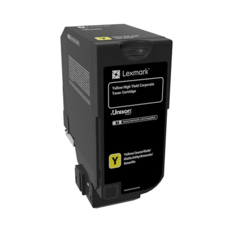 LEXMARK 74C2HYE Toneris Lexmark 74C2HYE dzeltens 12 000 lpp. CS725de / CS725dte