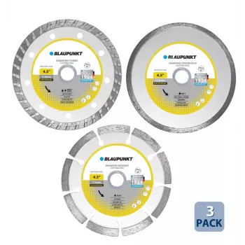 Griešanas/slīpēšanas disku komplekts BLAUPUNKT BP-CW-D4115, 3 gab.